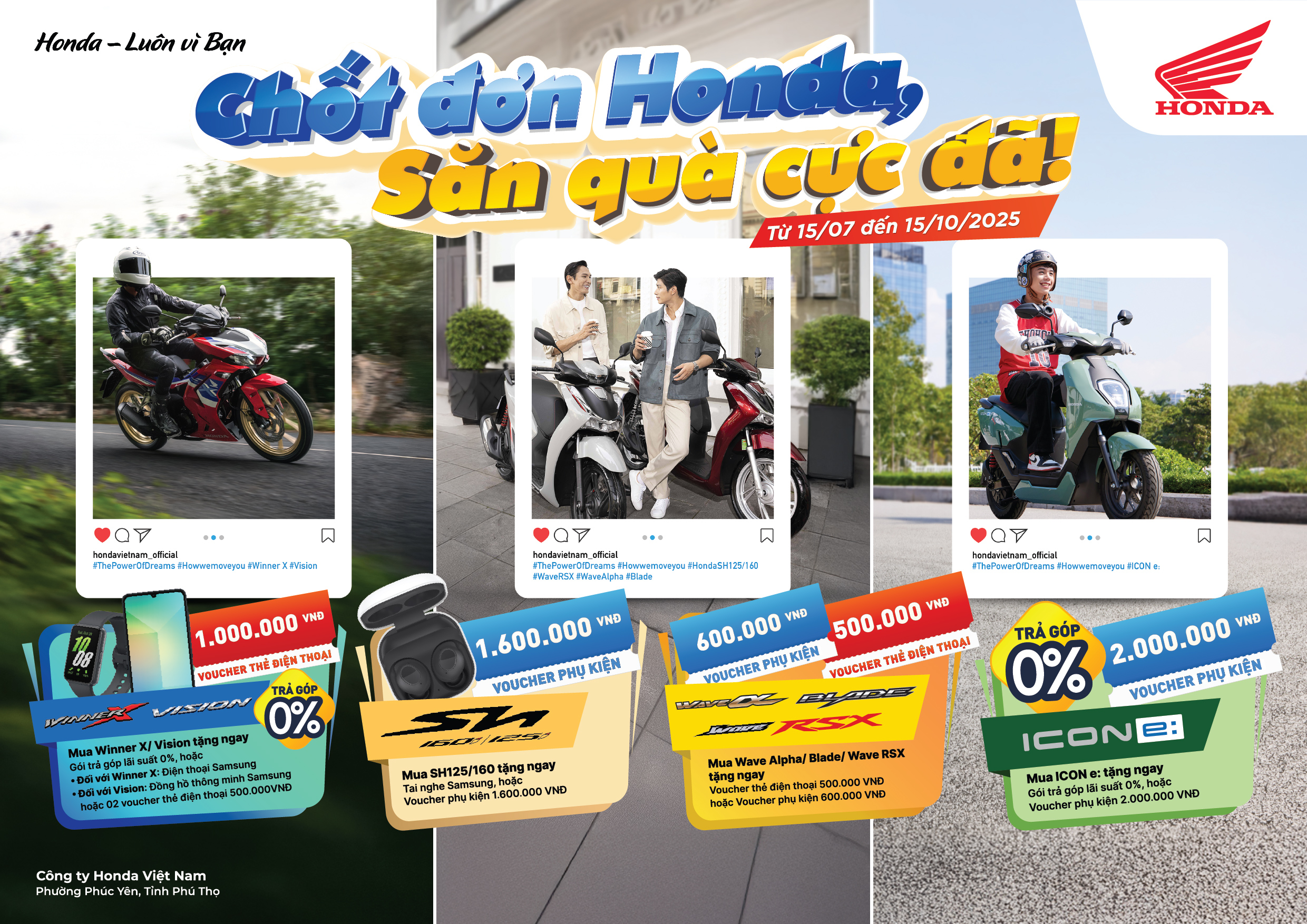 Khuyến mãi Honda
